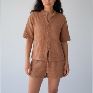 Stars Above Brown Relaxed Set